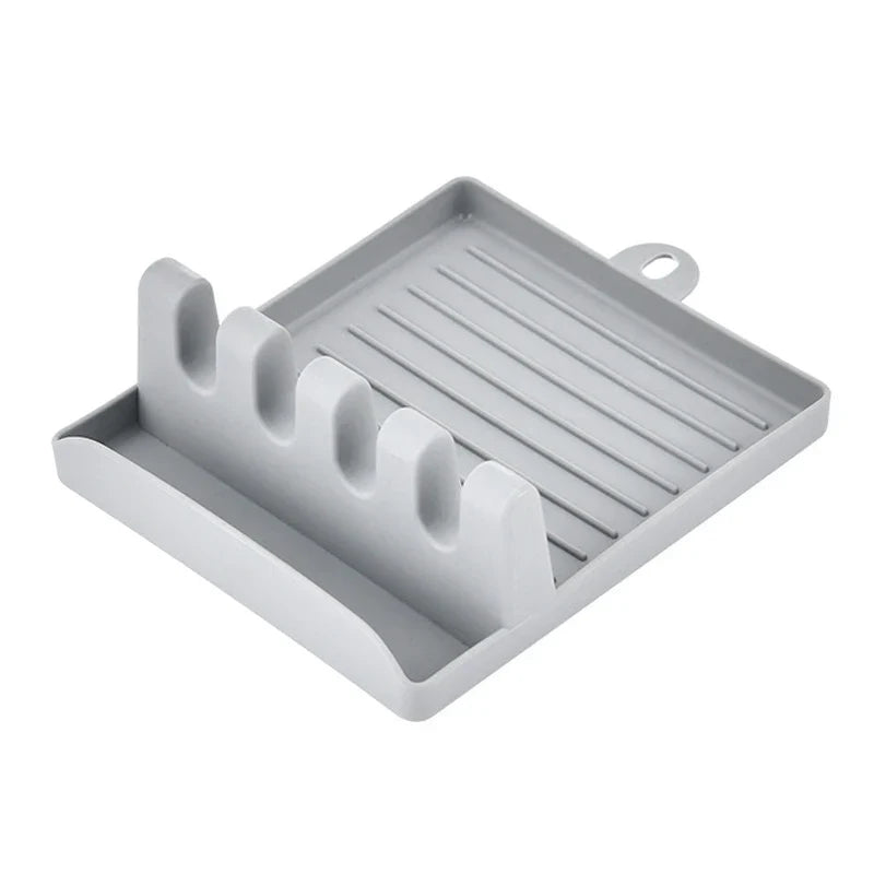 Kitchen Non-slip Spoon Fork Holder Organizer
