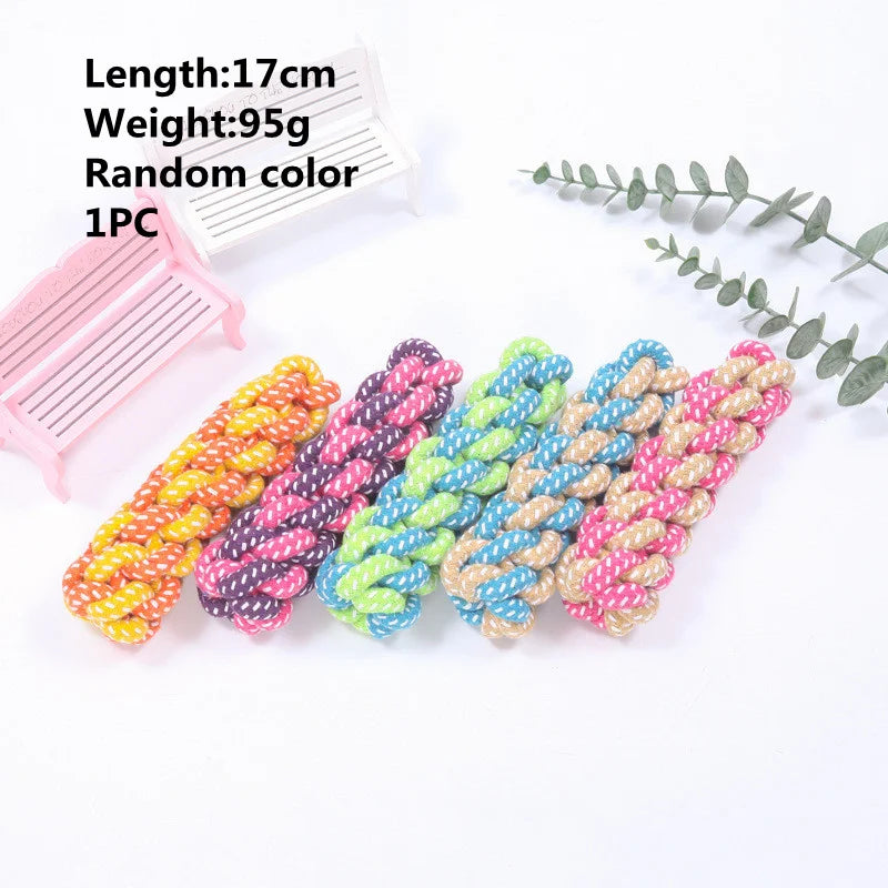 Dog Interactive Cotton Rope Toy