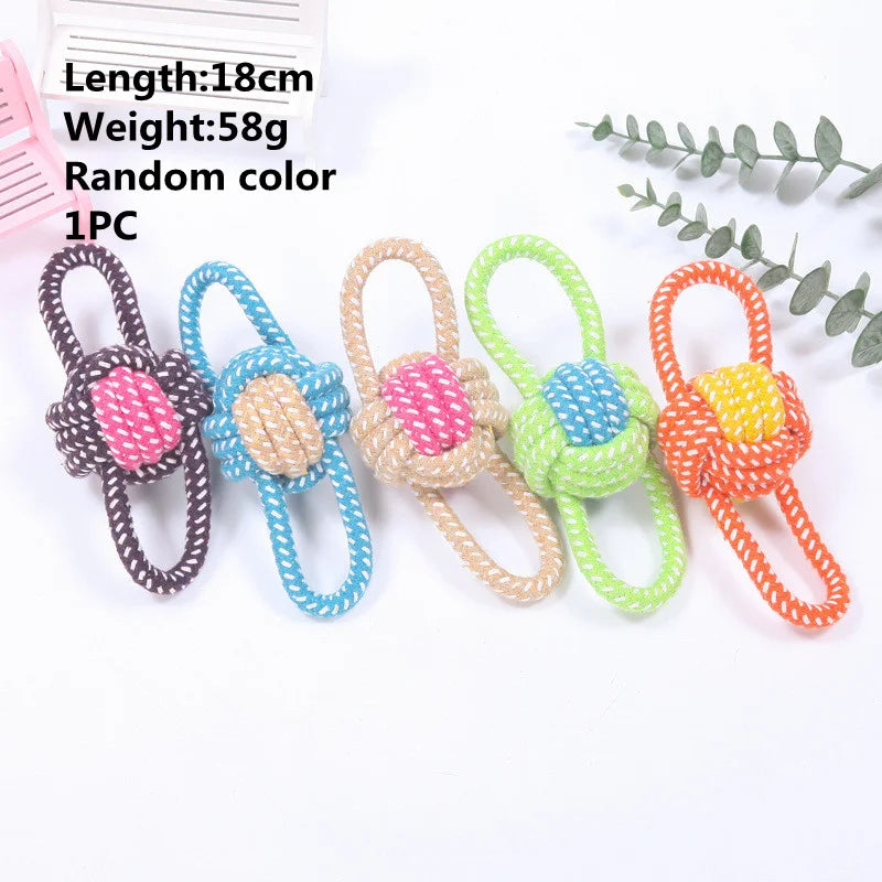 Dog Interactive Cotton Rope Toy