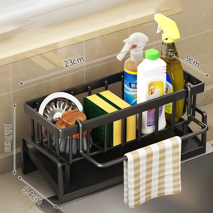 Kitchen Drainage Rag Storage Shelf