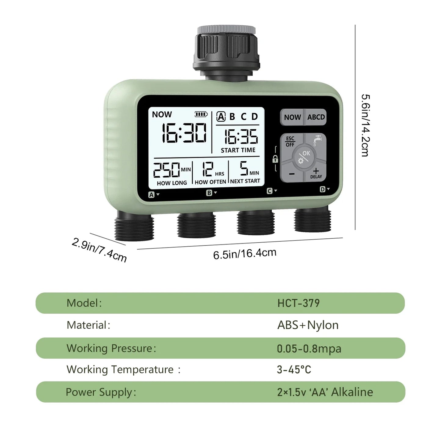 Electronic Digital Automatic Water Timer
