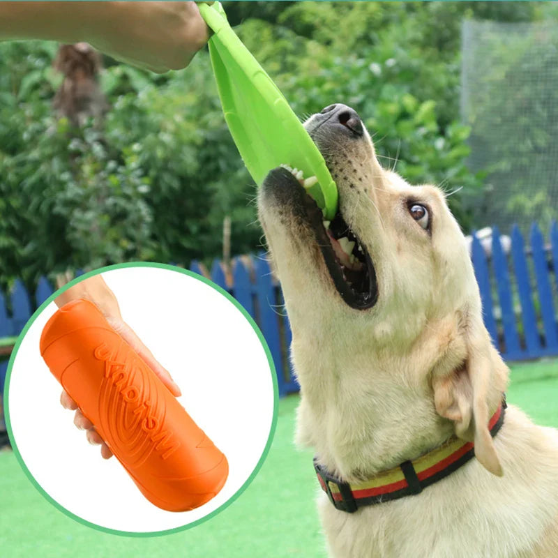 Dog Silicone Flying Disc Chew Toy