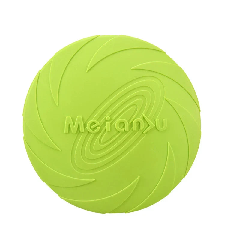 Dog Silicone Flying Disc Chew Toy