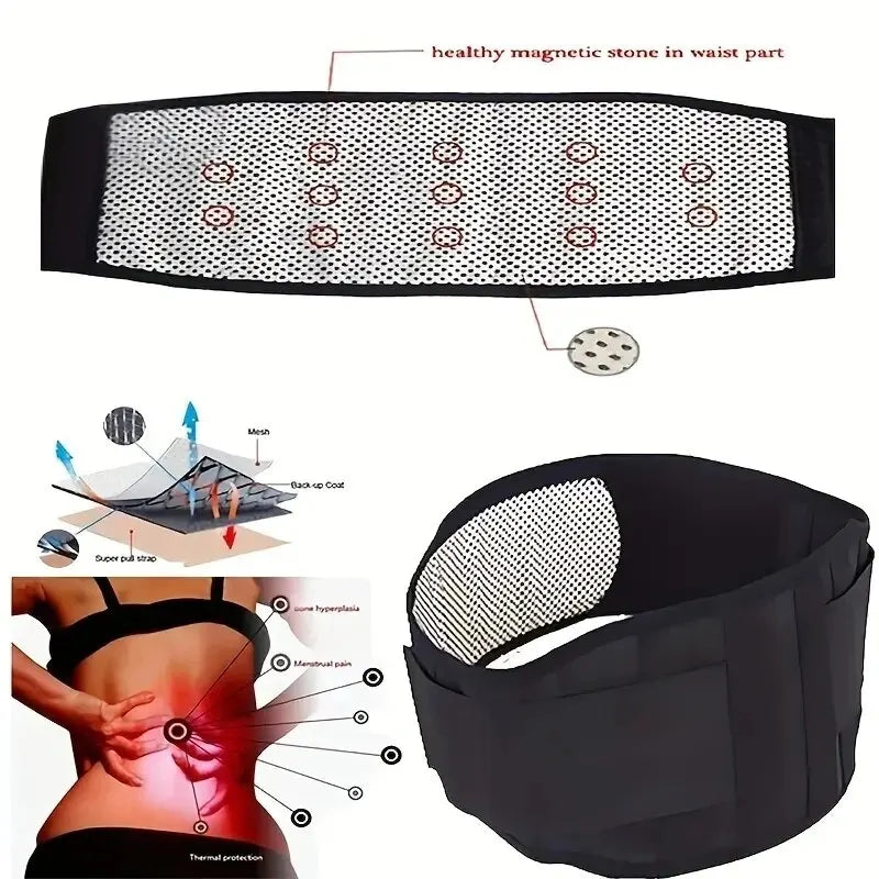 Self-heating Therapy Back And Waist Support Belt