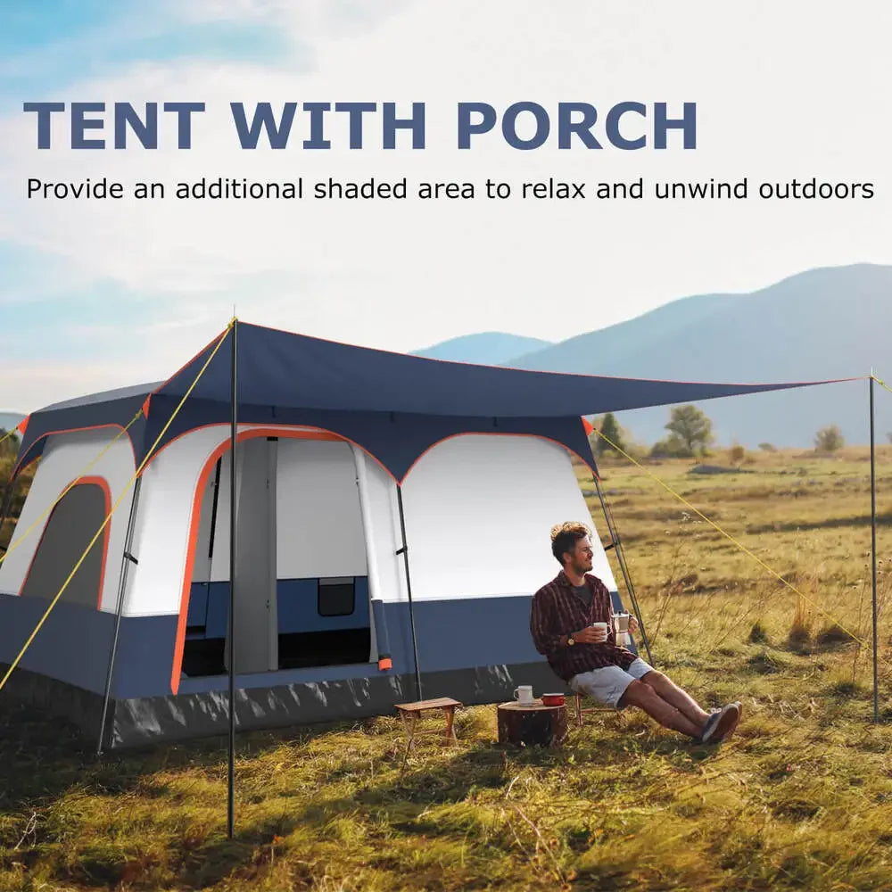 Family Cabin Person Camping Tent