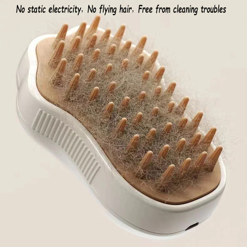 Cat 3 in 1 Electric Steam Massage Brush
