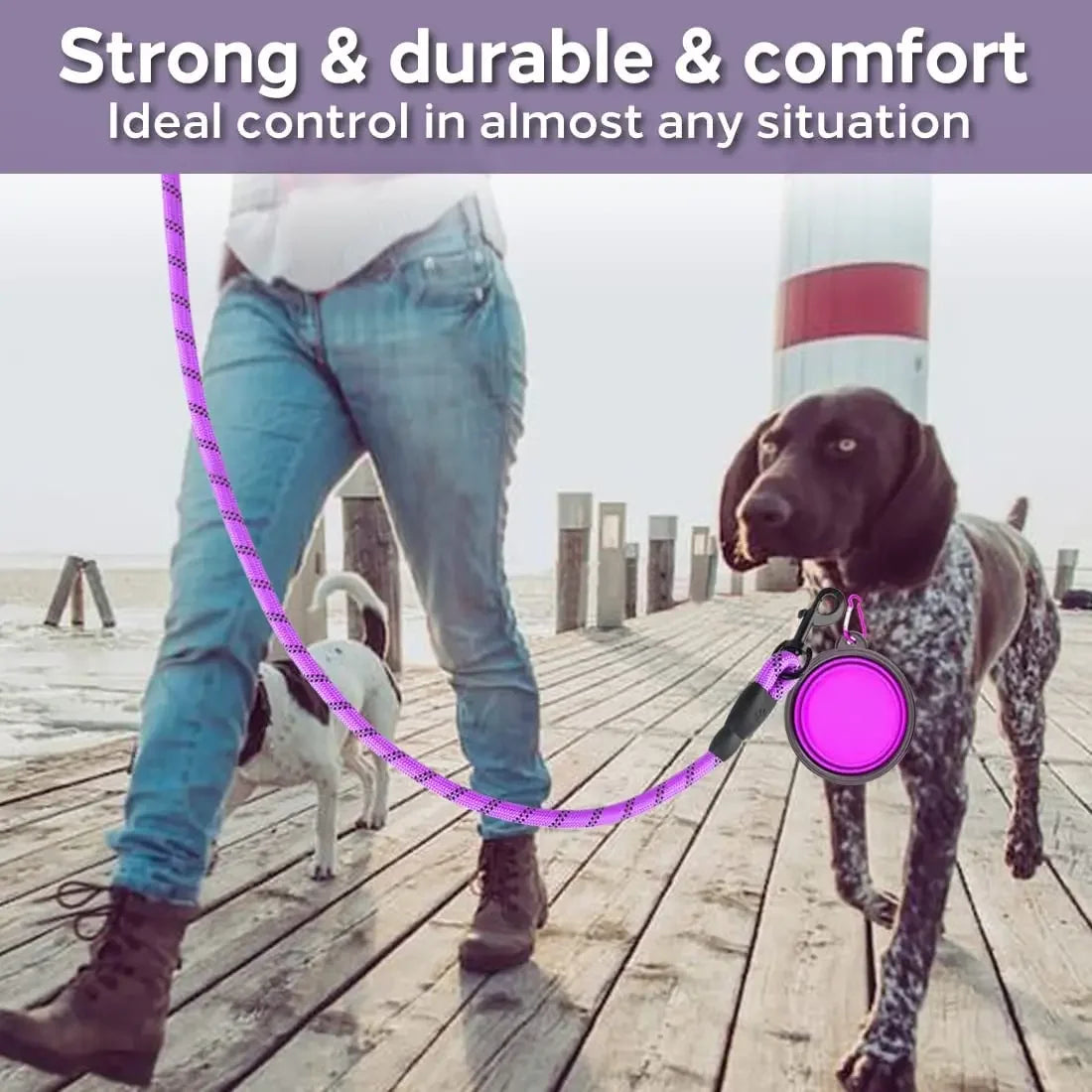 Dog Strong Reflective Leash