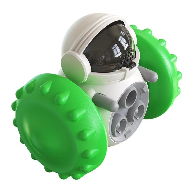 Dog Food Tumbler Balance Car Funny Toy