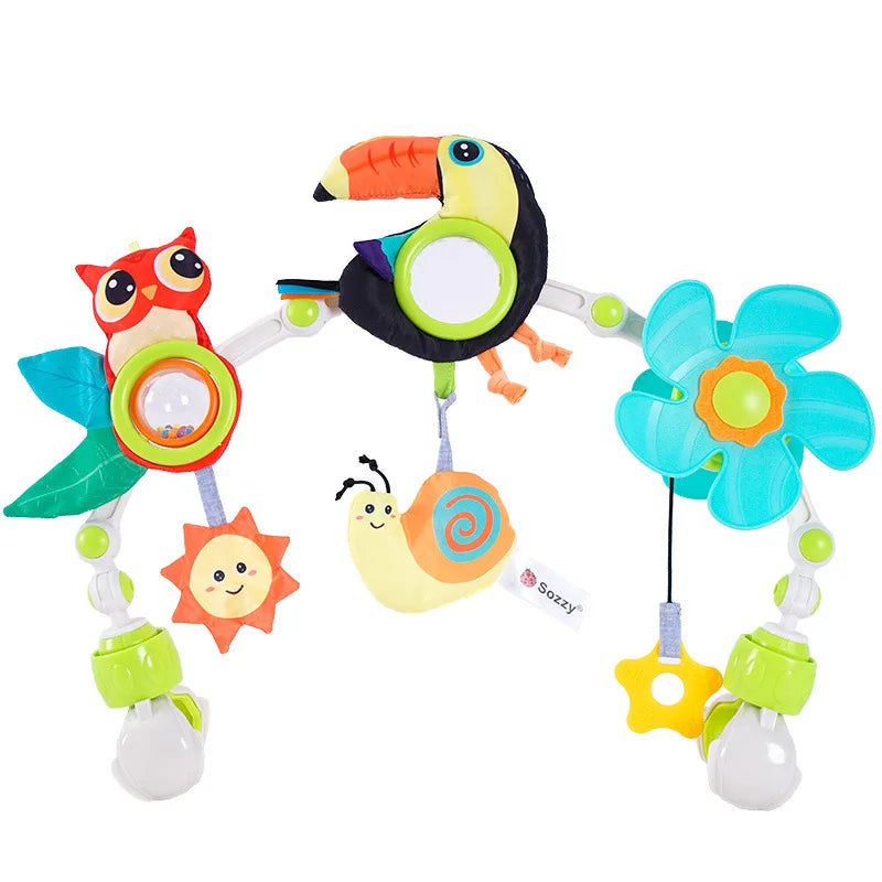 Baby Stroller Arch Travel Animal Toy