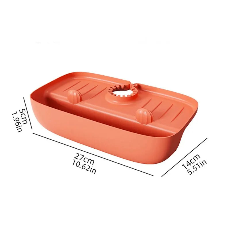 Household Silicone Sink Drain Rack
