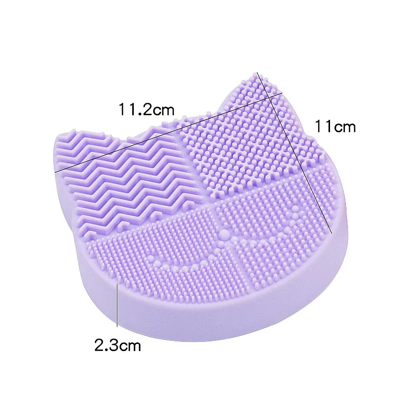 Silicone Makeup Brush Cleaning Storage Box