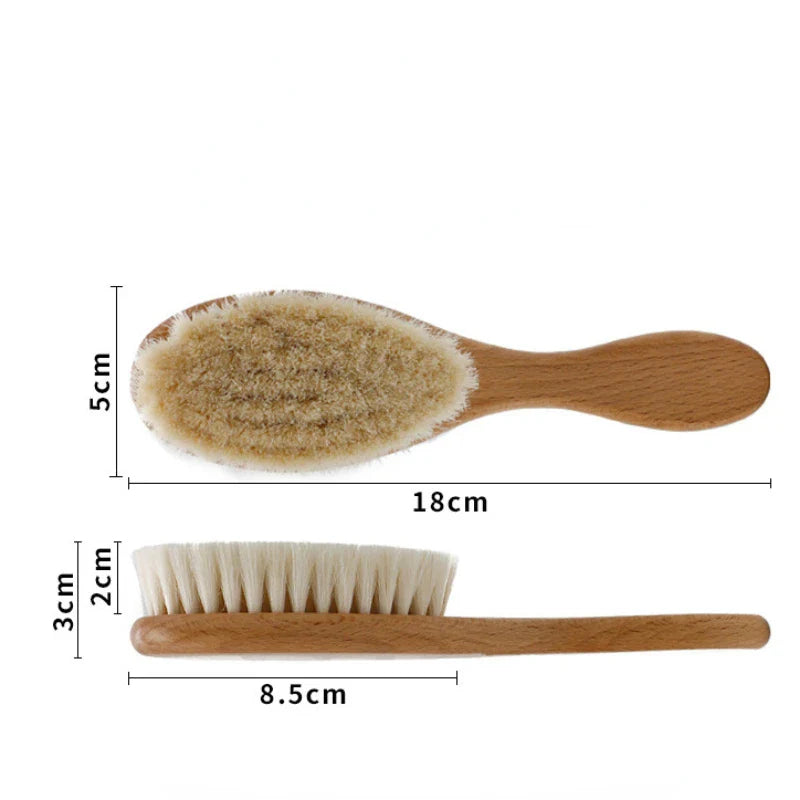 Baby Soft Wood Hair Brush