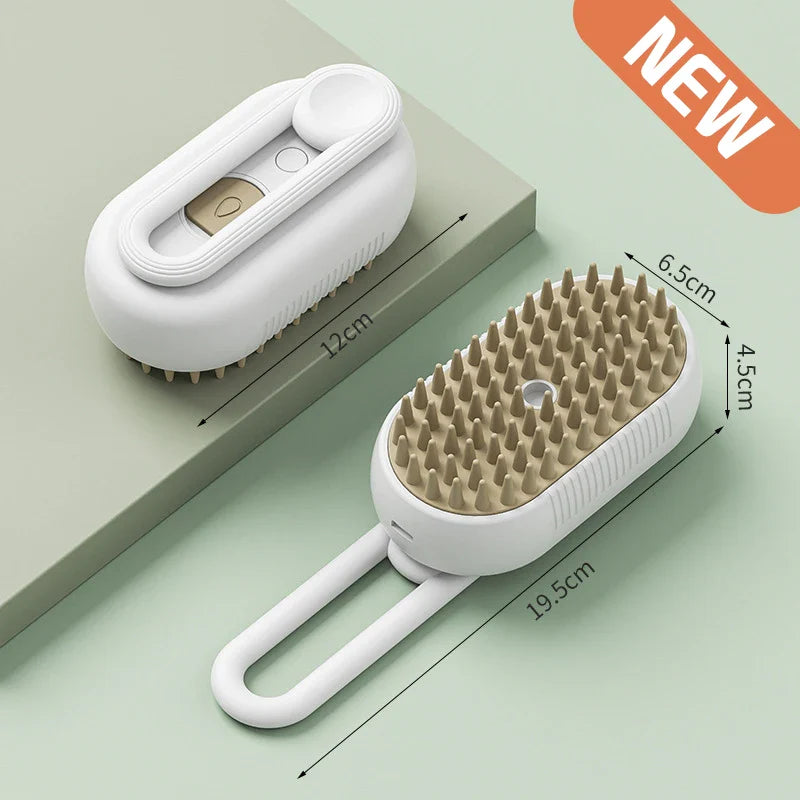 Cat 3 in 1 Electric Steam Massage Brush