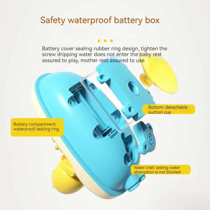 Duck Bathtub Boat Automatic Toy