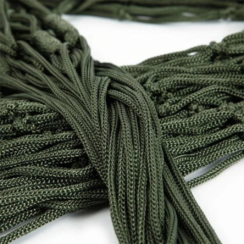 Outdoor Camping Nylon Rope Hammock