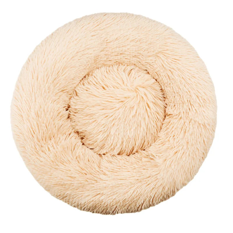 Dog Washable Winter Warm Round Bed