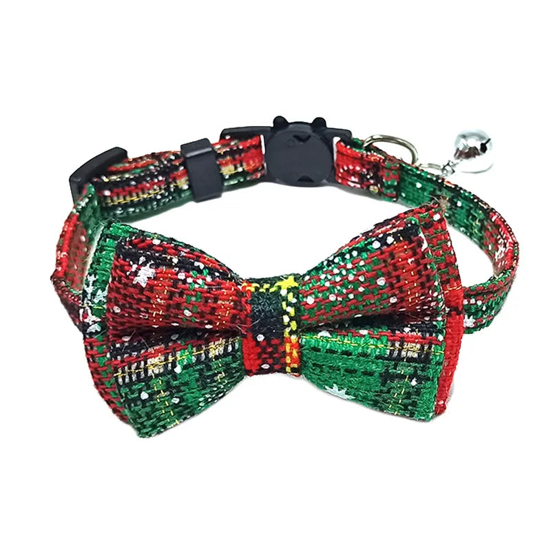 Pet Elastic Adjustable Collar Bow Tie