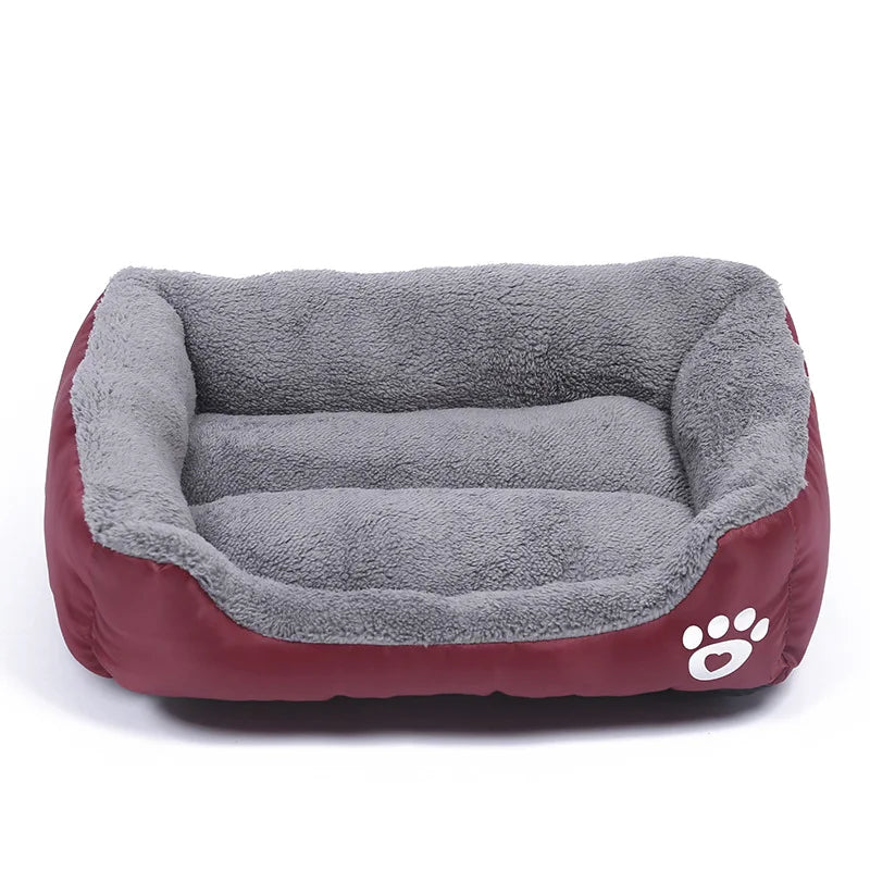 Pet Plush Kennel Summer Washable Mat Bed