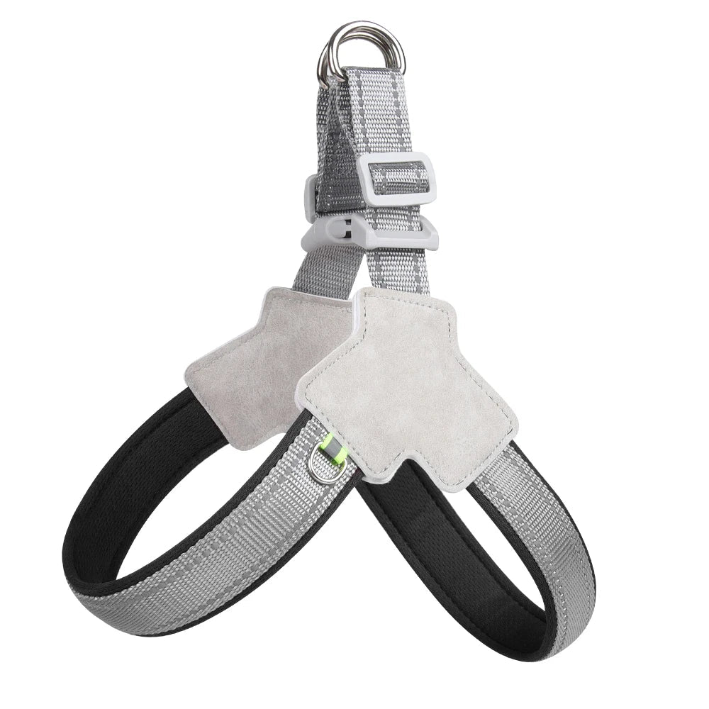 Dog Reflective Harness Vest Set