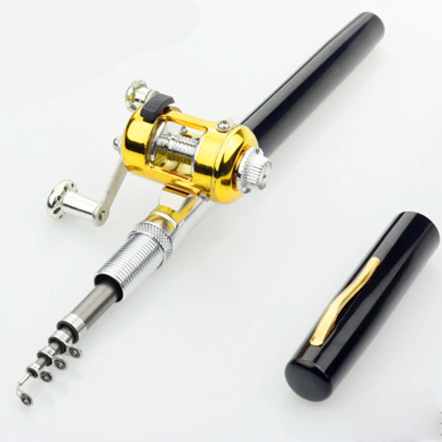 Mini Aluminium Alloy Lure Fishing Rod