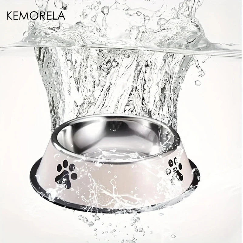 Pet Stainless Steel Food Storage Bowl
