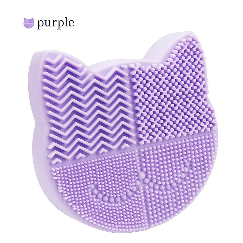 Silicone Makeup Brush Cleaning Storage Box