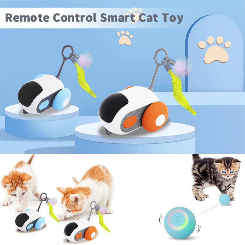 Pet Automatic Moving Indoor Car Toy
