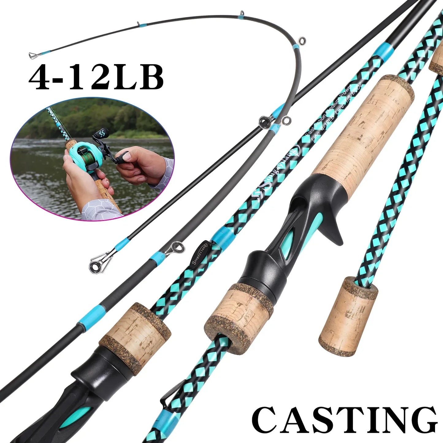 High-Strength Carbon Fiber Fishing Rod