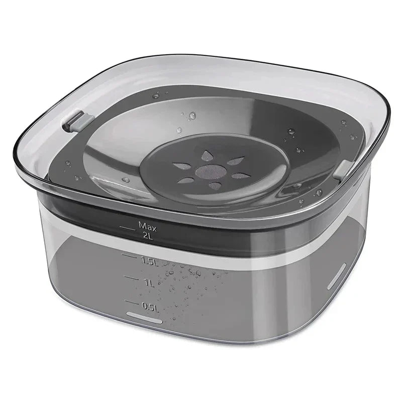 Dog Large Capacity Spill Proof Slow Water Feeder