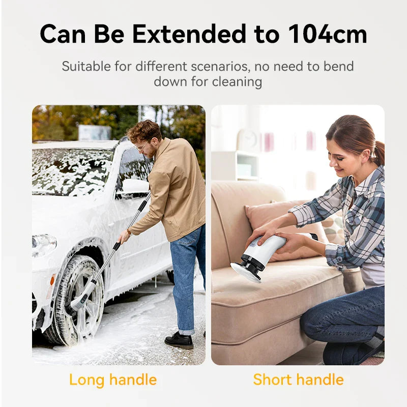 Multifunctional Electric Cleaning Brush