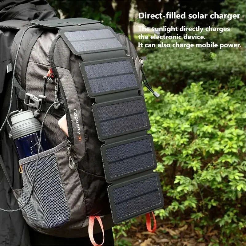 Outdoor Camping Solar Panel Charger
