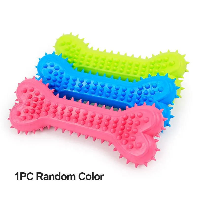 Dog Bone Shape Teeth Chewing Toy