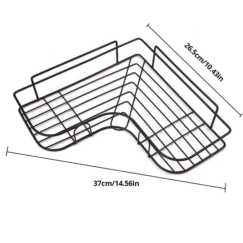 Wall Mounted Bathroom Storage Rack