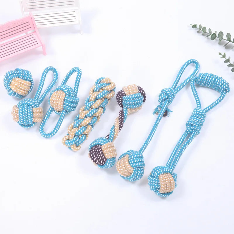 Dog Interactive Cotton Rope Mini Toy