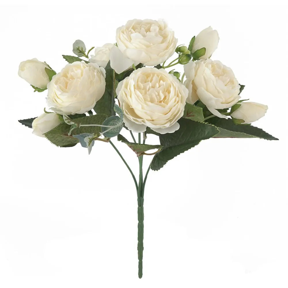 Fake Roses Silk Peony Artificial Flowers Cheap