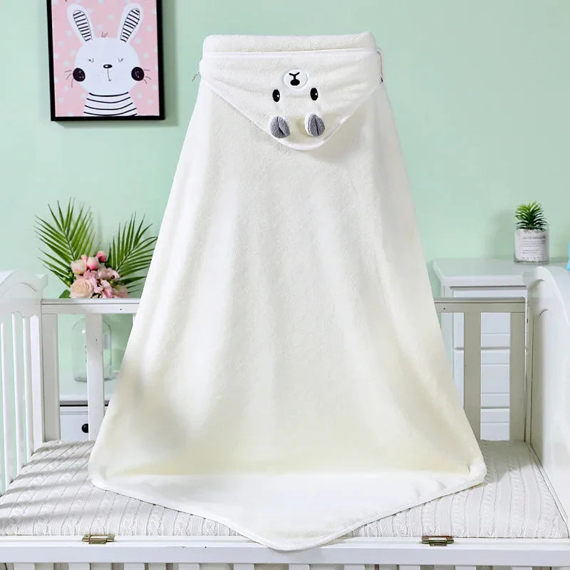 Baby Hooded Soft Bath Towel