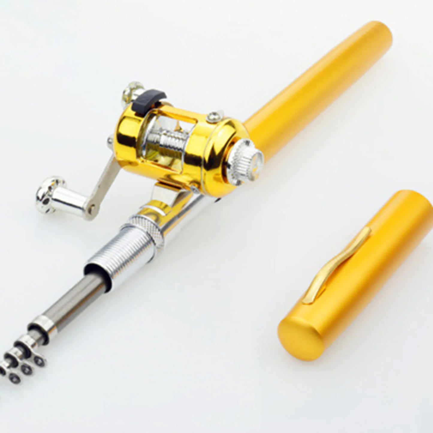 Mini Aluminium Alloy Lure Fishing Rod