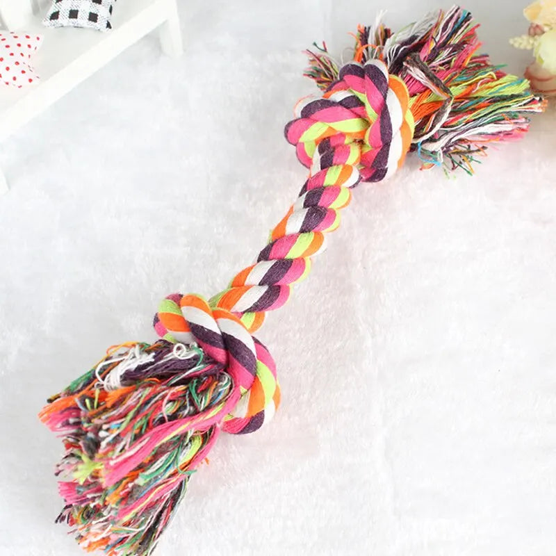 Dog Molar Bite-resistant Cotton Rope Toy