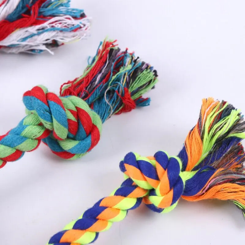 Dog Molar Bite-resistant Cotton Rope Toy