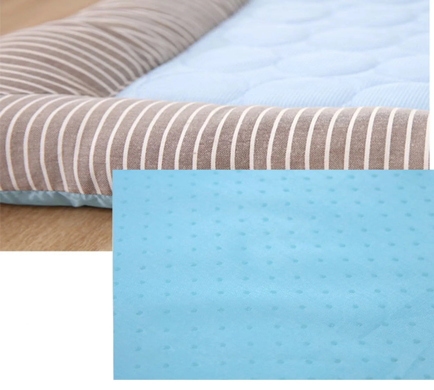 Dog Ice Silk Material Soft For Summer Sleeping Bed