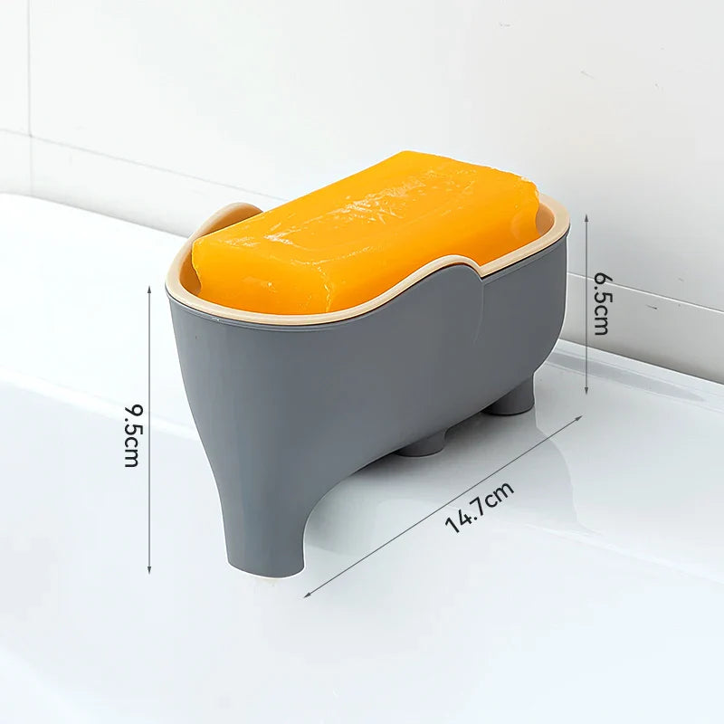 Double Layer Creative Cute Soap Box