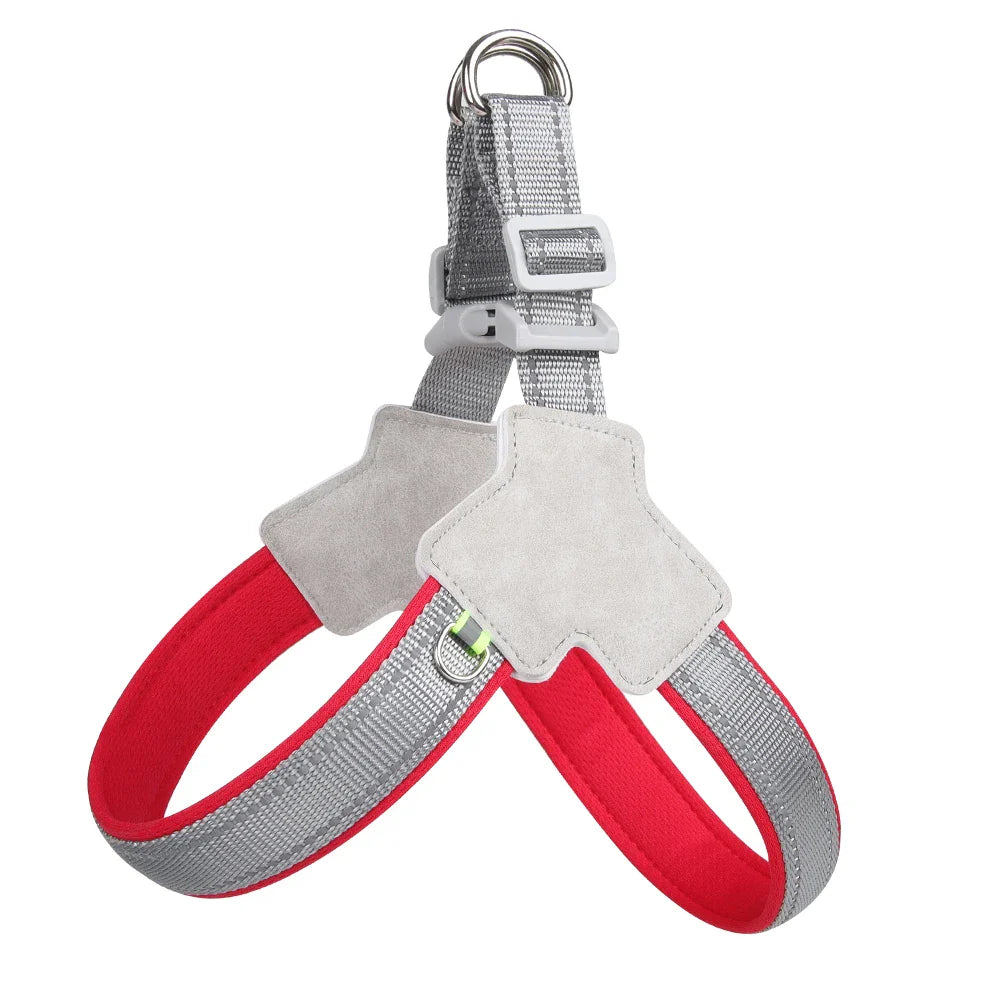 Dog Reflective Harness Vest Set