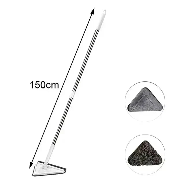 360° Spin Cleaning Rotatable Triangle Mop