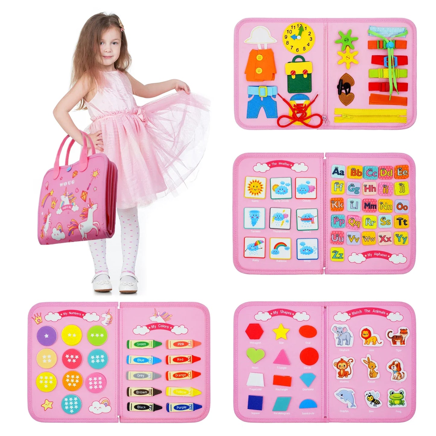 Baby Travel Board Educational Toy