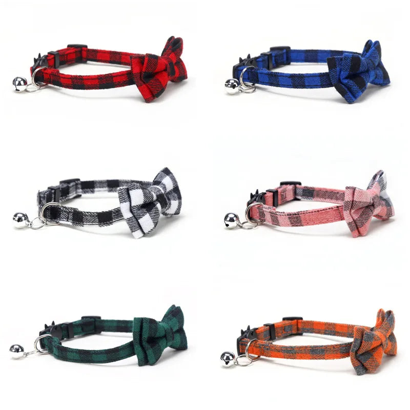 Pet Elastic Adjustable Collar Bow Tie