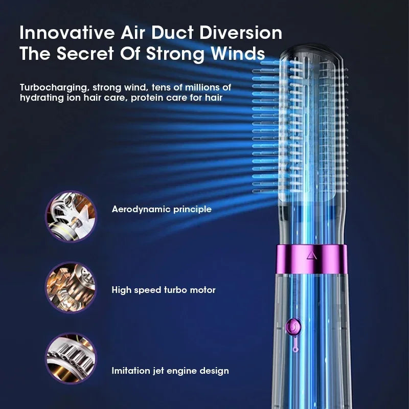 Automatic Curling Multifunction Hair Dryer