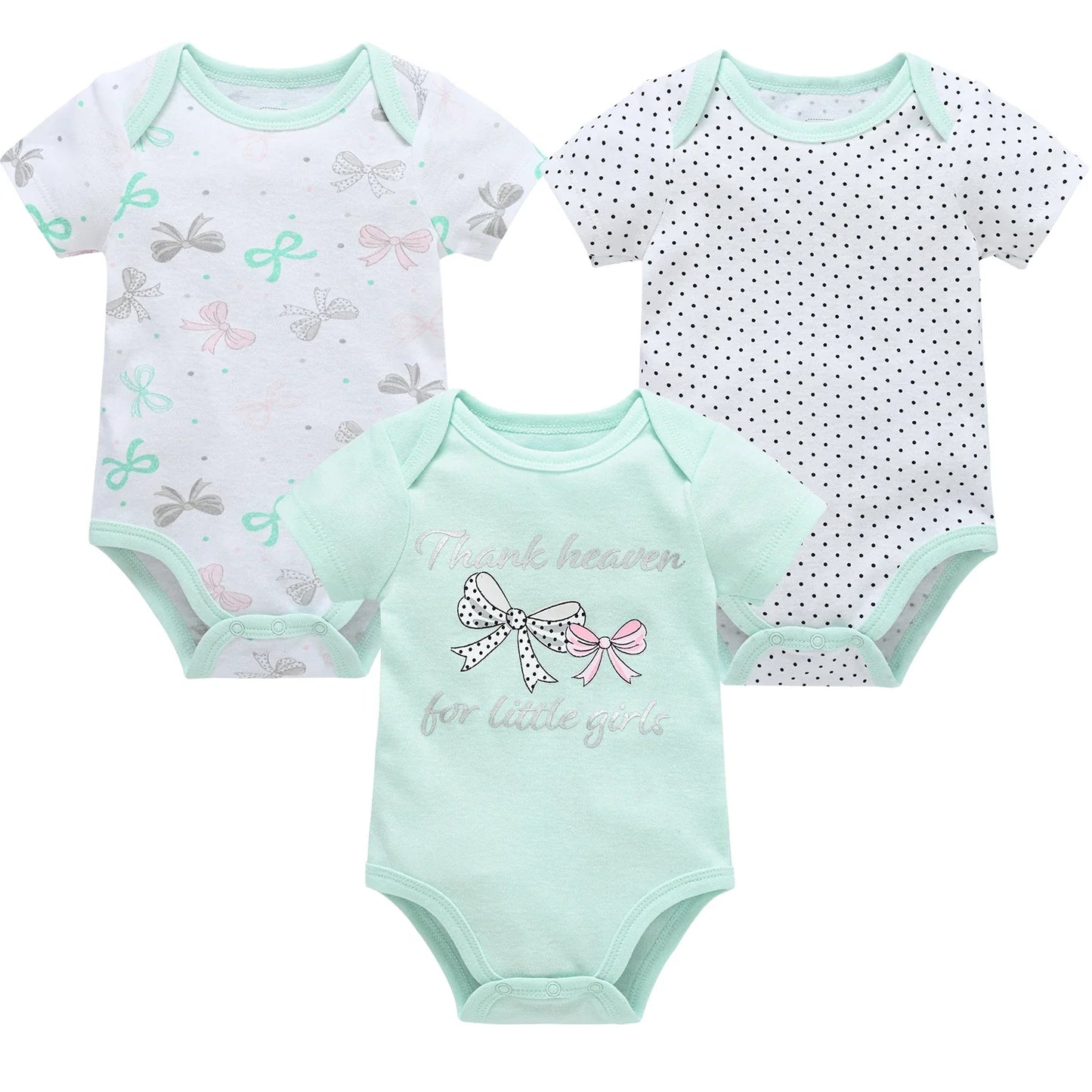 Baby Cotton Short Sleeve Bodysuit