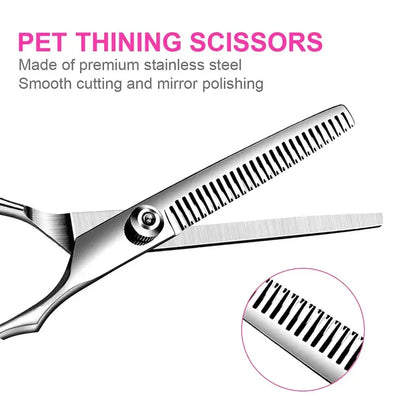 Dog Premium Titanium Coated Grooming Scissor