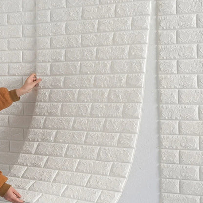 3D Brick Wallpaper Foam Wall Sticker