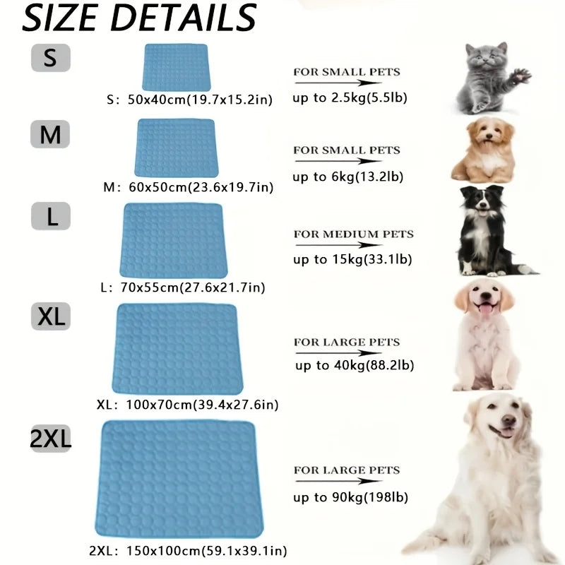 Dog Durable Summer Cooling Mat